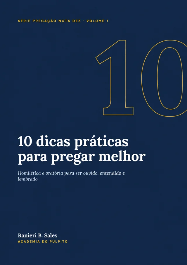 Capa: 10 dicas práticas para pregar melhor