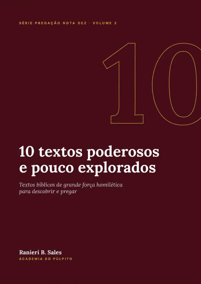 Capa: 10 textos poderosos e pouco explorados